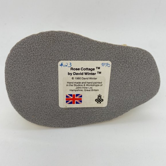 David Winter Cottages - Rose Cottage (1980) - In Box - Picture 7 of 11